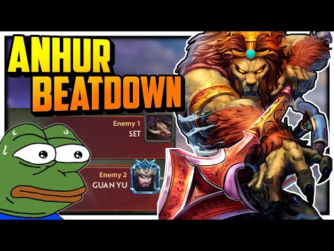 When The Enemy Comp Is This BUSTED, You Have To Bring Out Your Best Pick... Anhur Gameplay