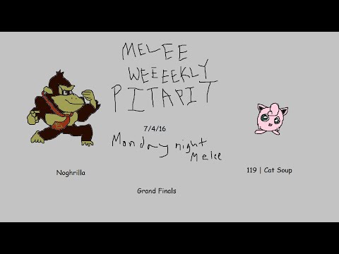 MondayNightMelee7/4 - Noghrilla (Donkey Kong) Vs. 119 | Cat Soup (Jigglypuff) - GF