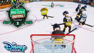 NHL Big City Greens Classic 2 🏒 | Big City Greens | NHL - Penguins vs Bruins | @disneychannel