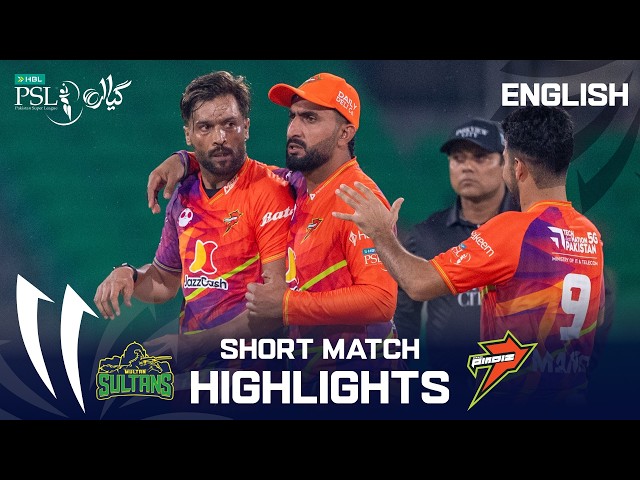 Short Highlights | Multan Sultans vs Rawalpindiz | English | Match 14 | HBL PSL 11 | MZB1U Short Highlights | Multan Sultans vs Rawalpindiz | English | Match 14 | HBL PSL 11 | MZB1U