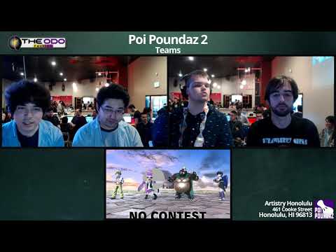 Poi Poundaz 2 Teams: SSBU - LQF - TEITO + n-syun vs CG + Crystal Shyps