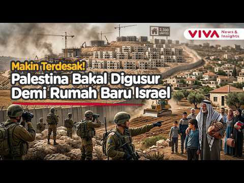 Makin Beringas! Israel Mau Bangun 2.300 Permukiman Ilegal di Wilayah Palestina