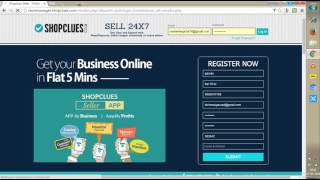 how to sell with shopclues with store generate process