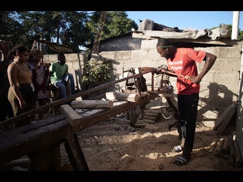 Artisan: Project Tool Visits Haitian Carpenter