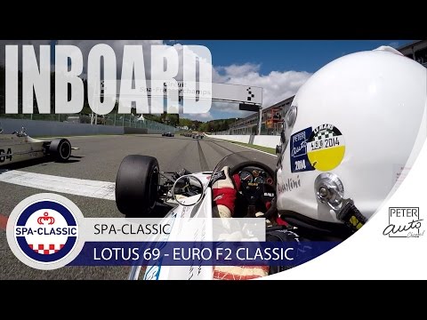 Vintage Lotus 69 Formula 2 amazing sound at Spa-Francorchamps