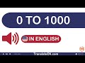 Numbers 0 To 1000 In English Words
