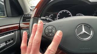 2012 Mercedes-Benz S550 4MATIC Functions