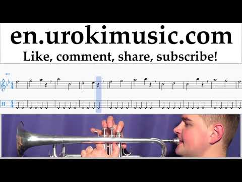 How to Play Trumpet P!nk - What About Us Tabs Part#1 exercises, scales um-i352