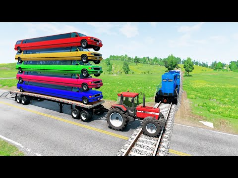 Epic High Speed Jumps LIVE - BeamNG.Drive | Car Jump Arena 2
