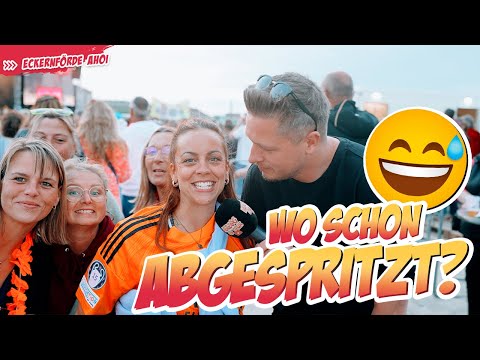 Where have you already been hosed down? 😅 Street survey Eckernförde Ahoy