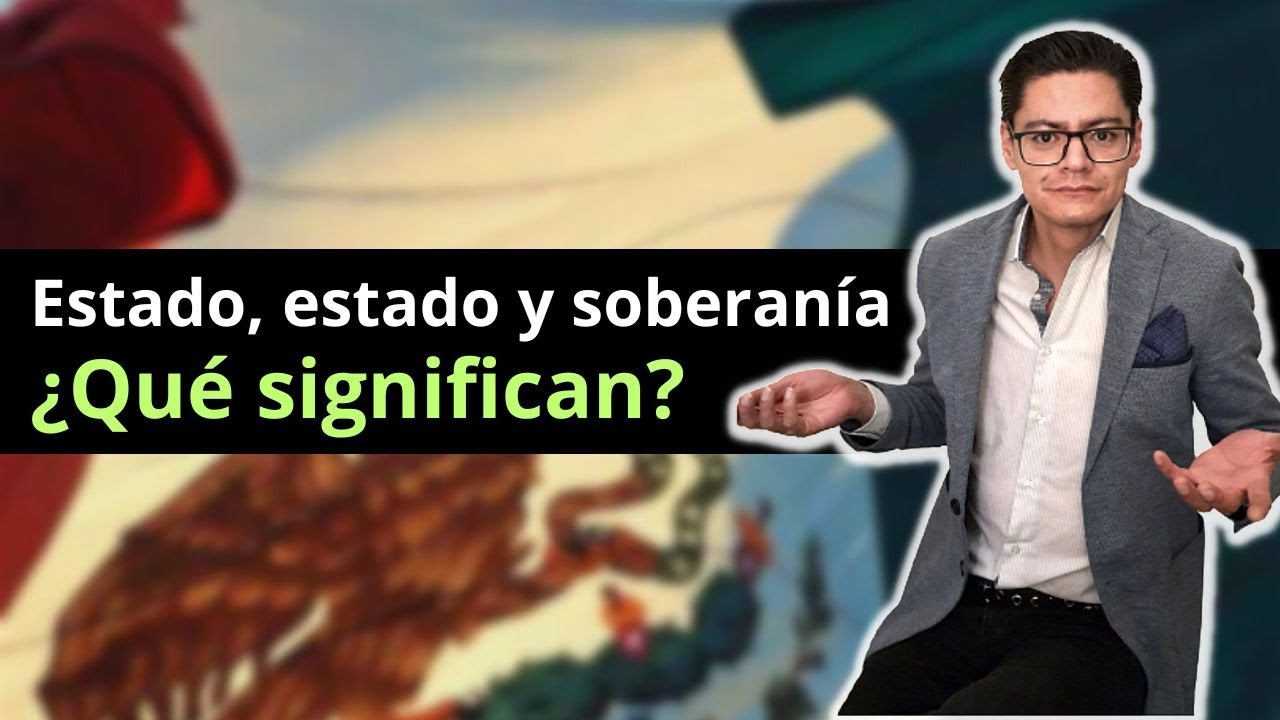 🌟 ¿Qué es el ESTADO? ¿Qué es SOBERANÍA? | Explicado FÁCIL