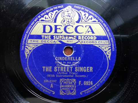 ARTHUR TRACY (THE STREET SINGER) - Cinderella (Stay In My Arms)