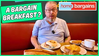 I Review HOME BARGAINS - The UK's CHEAPEST CAFÉ?