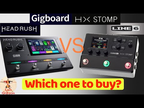 LINE 6 HX STOMP vs HEADRUSH GIGBOARD: which one to buy?