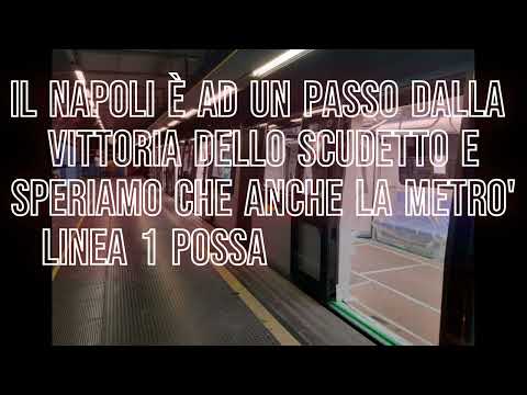 SEMPRE FORZA NAPOLI! Il team "Un metro in più sul metrò" rispetta le sue origini