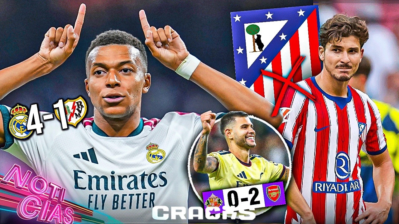 Mbappé es inevitable y golea el Madrid | Julián casi descartado | Golazo y Gunners perfectos