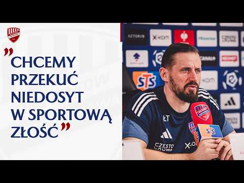 Konferencja prasowa przed meczem Raków Częstochowa - Bruk-Bet Termalica