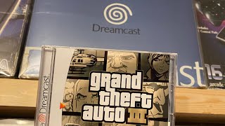 Grand theft auto 3 on the Sega dreamcast set up and gameplay with a physical disc #dreamcast