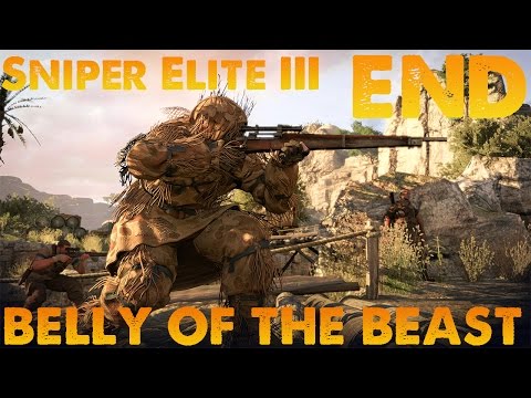 Sniper Elite 3 Save Churchill Part 2: Belly Of The Beast DLC Walkthrough Part 3 - No Commentary