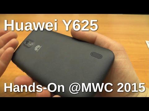 Huawei Y625 Hands On auf dem MWC 2015 - www.technoviel.de