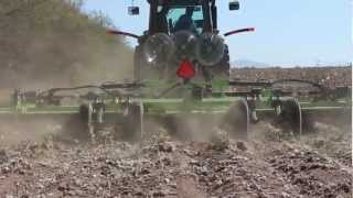 preview picture of video 'Schulte 5026 Rotary Cutter, shredding cotton residue Casa Grande Arizona'