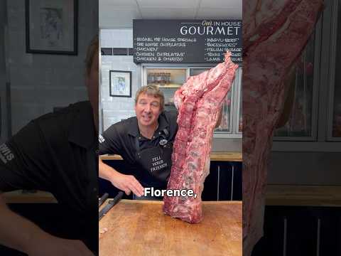 The Only Way to Cut a Real Florentine Steak 🥩
