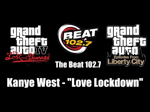 GTA IV: TLaD & GTA: EFLC - The Beat 102.7 | Kanye West - "Love Lockdown"