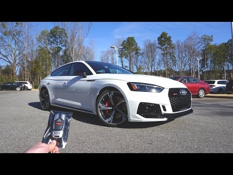 2019 Audi RS5 Sportback: Start Up, Exhaust, Test Drive and Review