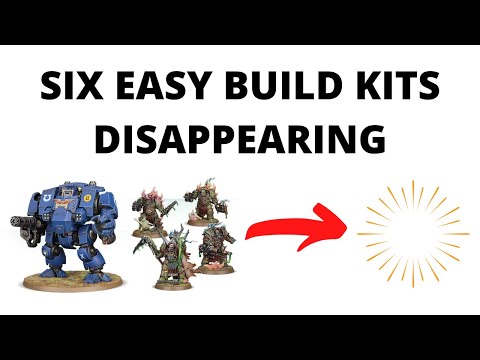 Easy Build Space Marines and Death Guard Disappearing- Last Chance to Buy ETB Redemptor + Aggressors