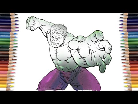 Avenger HULK Coloring Page | Hulk Coloring Page | Top Floor - Hold On To Me [NCS Release]