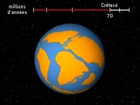 La séparation de la pangée