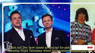 Ant and Dec apologise for using blackface on Saturday Night Takeaway