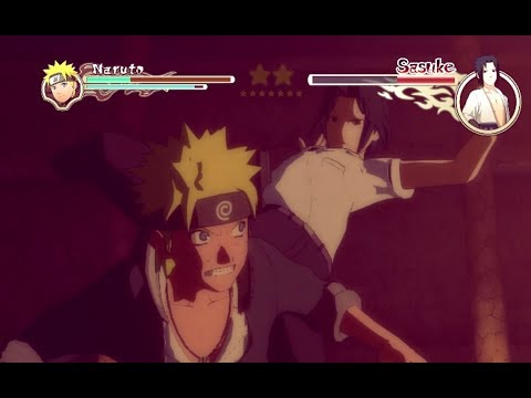 Naruto shippuden ultimate ninja storm 2(PC) MOD Walkthrough Part 8 Naruto school VS Sasuke