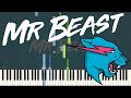 MrBeast Outro Piano/Karaoke *FREE SHEET MUSIC IN DESC.* As Played by Whobilly