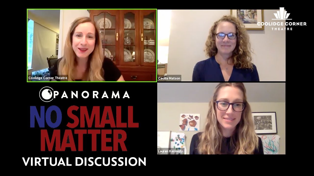 No Small Matter | Full PANORAMA Virtual Discussion | Coolidge Corner Theatre