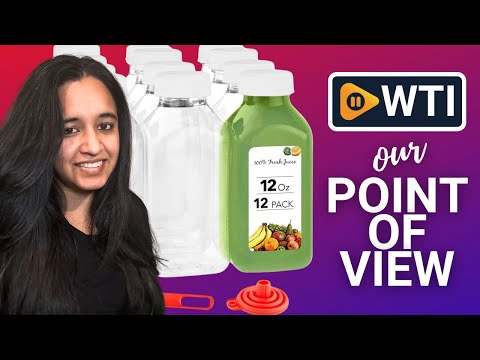 Juice Bottles with Caps for Juicing & Smoothies - WTI product video review