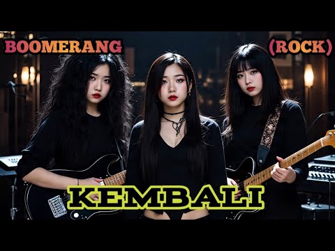 KEMBALI - BOOMERANG (ROCK) cover by Nabilah studio 