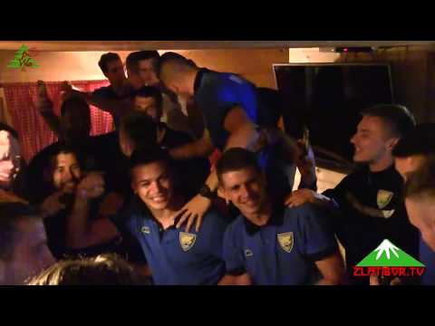 FK Zlatibor - Proslava plasmana u Superligu Srbije