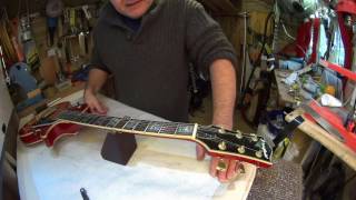 Video thumbnail for Westfield E4500 Les Paul copy set up by Sam Deeks
