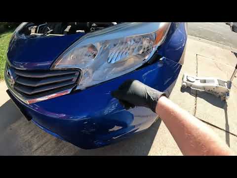 How to Replace the Headlight Housing on a Nissan Versa