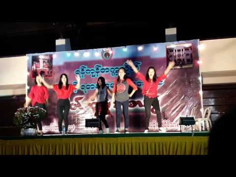 Cheer up cover dance in Myanmar... Yadana Hostel Dinner.. ❤❤❤❤