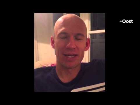 Arjen Robben wenst pupillen SV Enter E1 succes bij behalen titel