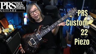 Video thumbnail for PRS Custom 22 Piezo by Jon is just TOO LouD!!