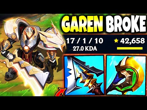 This NEW TRUE DAMAGE GAREN Season 13 Build BROKE THE GAME (INSTANT KILLS) 🔥 LoL Garen s13 Gameplay