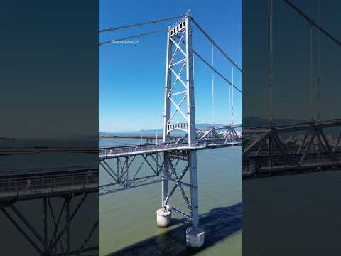 Ponte Hercílio Luz - Florianópolis/SC #santacatarina #drone #djibrasil #ponte #arquitetura