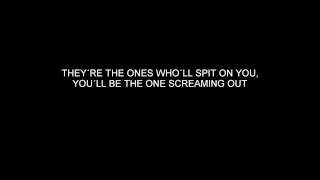 High and dry - Radiohead (lyrics on screen).