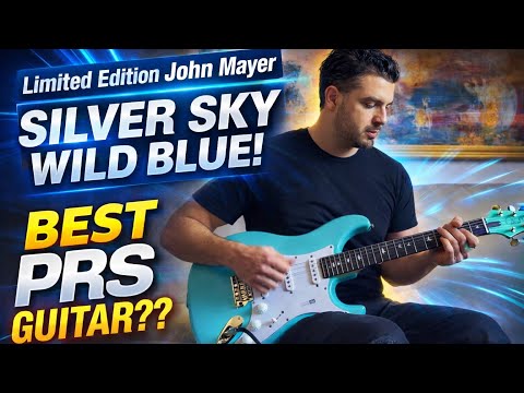 Limited Edition! PRS John Mayer Silver Sky Wild Blue (IN STOCK) image 18