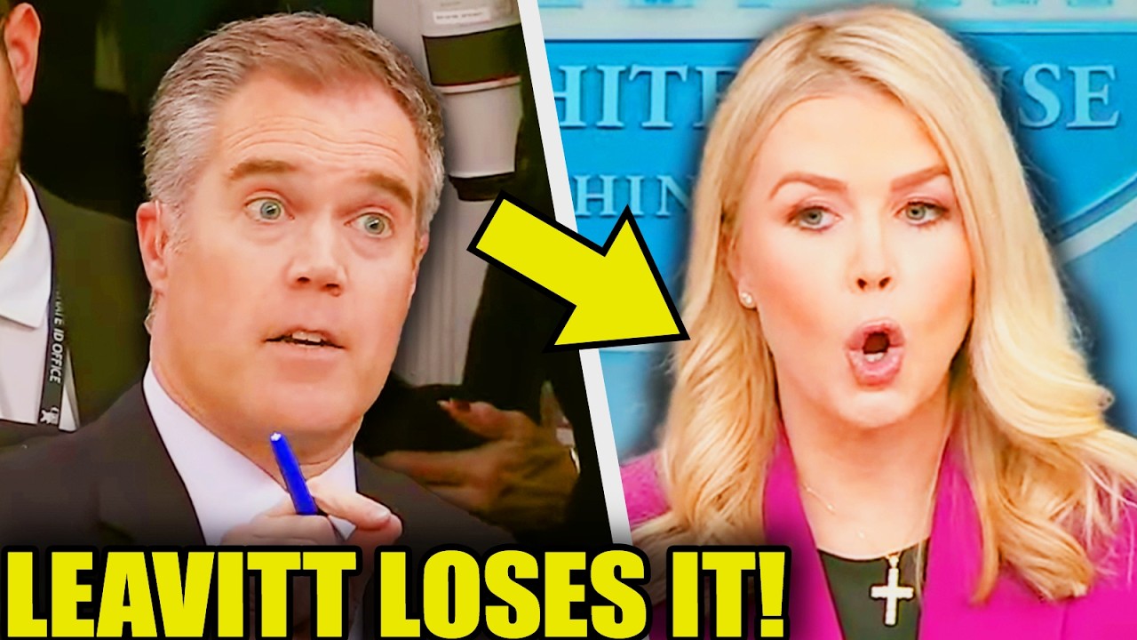 Trump Press Sec SCREAMS At Reporter After CAUGHT In LIE!