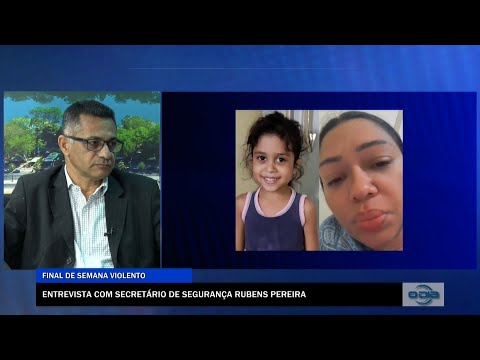 Entrevista com o Secretário de Segurança, Rubens Pereira, sobre violência no Estado 14 11 2022