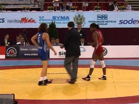 SWWC2013 / Cakelinn Kastillo (COL) - Irina NETREBA - FW 63 kg, 1/8 final match
